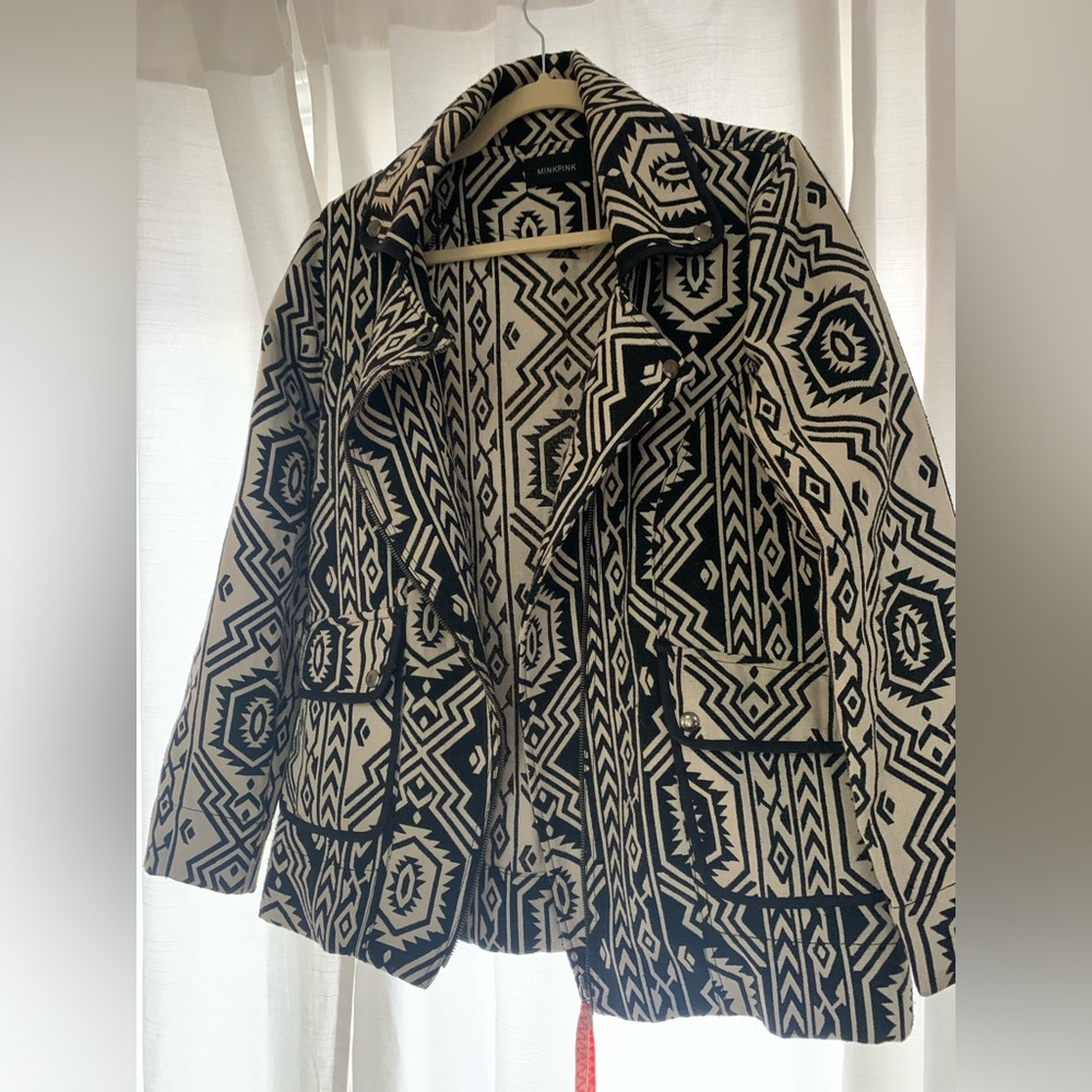 Mink pink jacket